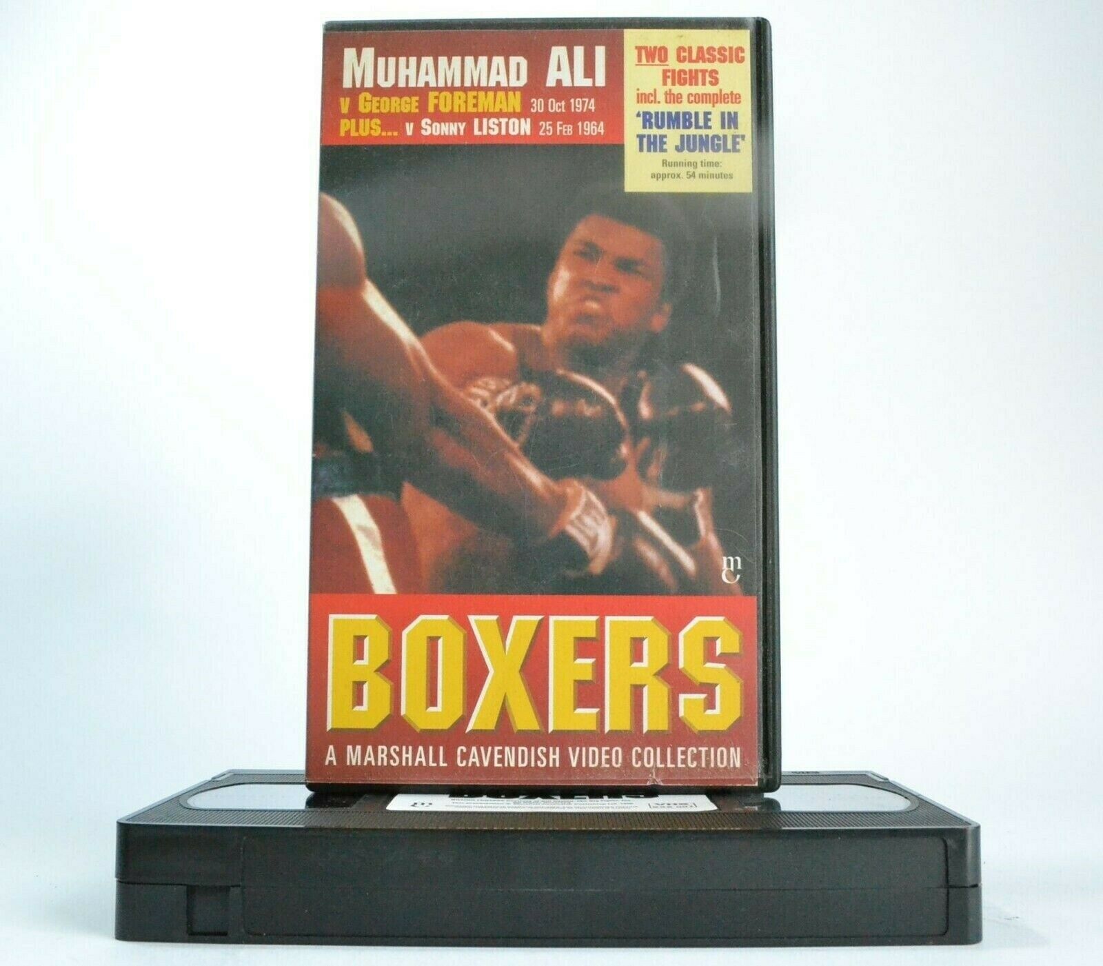 Boxers: "Muhamad Ali" Vs. "George Foreman" (1974) - Classic Fights Sports - VHS-