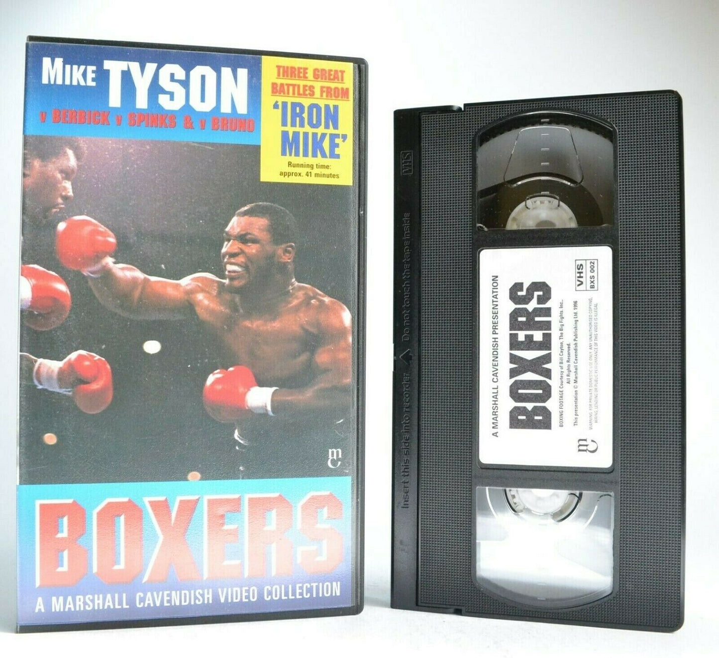 Boxers Video Collection: Mike Tyson - Iron Mike - Great Battles - Boxing - VHS-