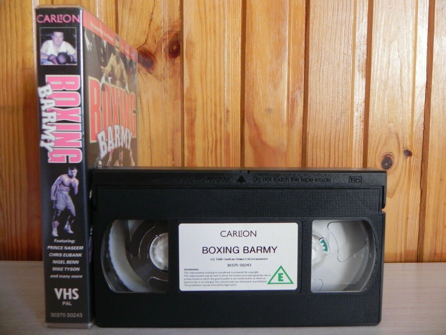 Boxing Barmy - Incredible Knock Outs - Mike Tyson - Prince Naseem - Pal VHS-