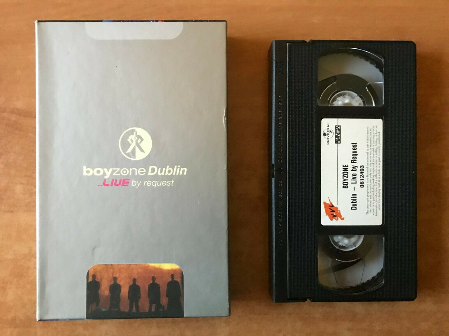 Boyzone Dublin...Live By Request - Live Performance - Greatest Hits - Pal VHS-