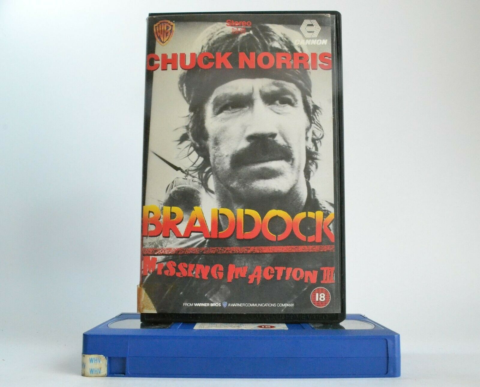 Braddock: Missing in Action 3 (1988) - Action/Adventure - Chuck Norris - Pal VHS-