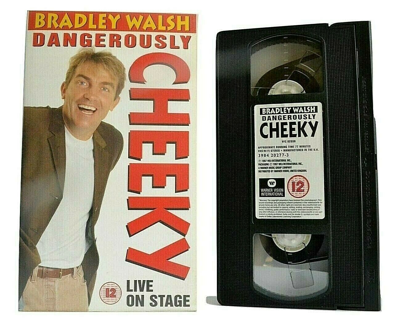 Bradley Walsh: Dangerously Cheeky; Pavilion Theatre/Bournemouth - Stand-Up - VHS-