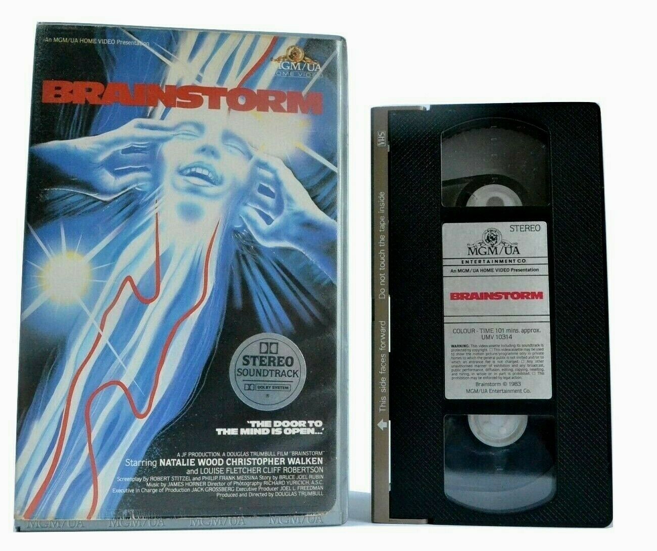 Brainstorm: (1983) MGM/UA Pre-Cert - Sci-Fi - Christopher Walken - Pal VHS-