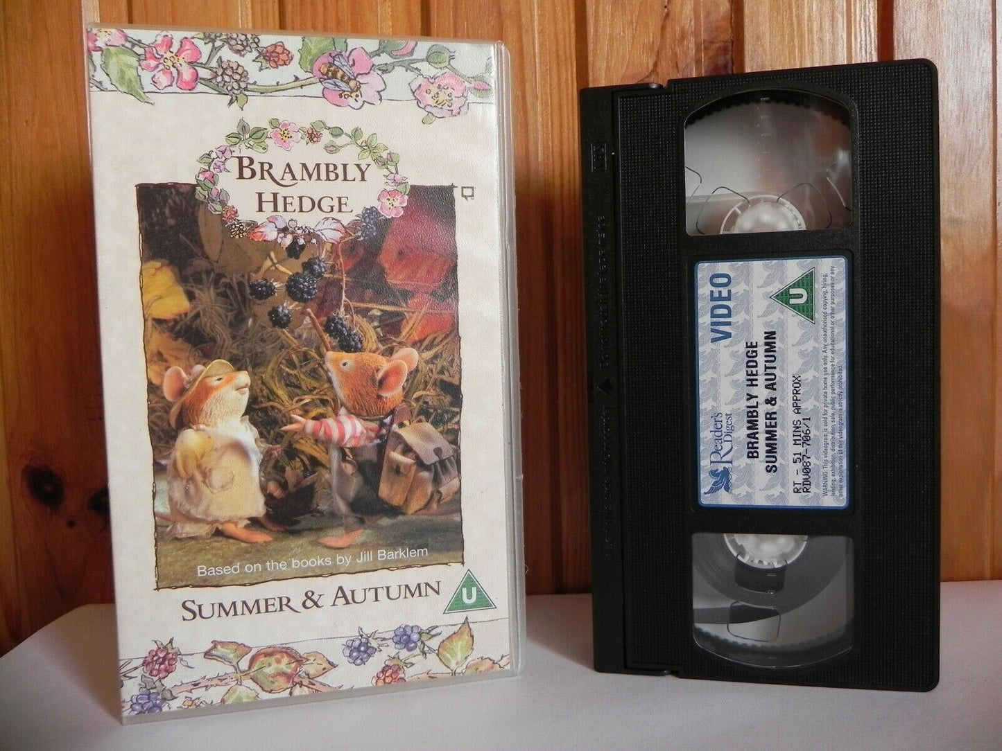 Brambly Hedge: Summer And Autumn Story - Animated - Adventure - Kids - Pal VHS-