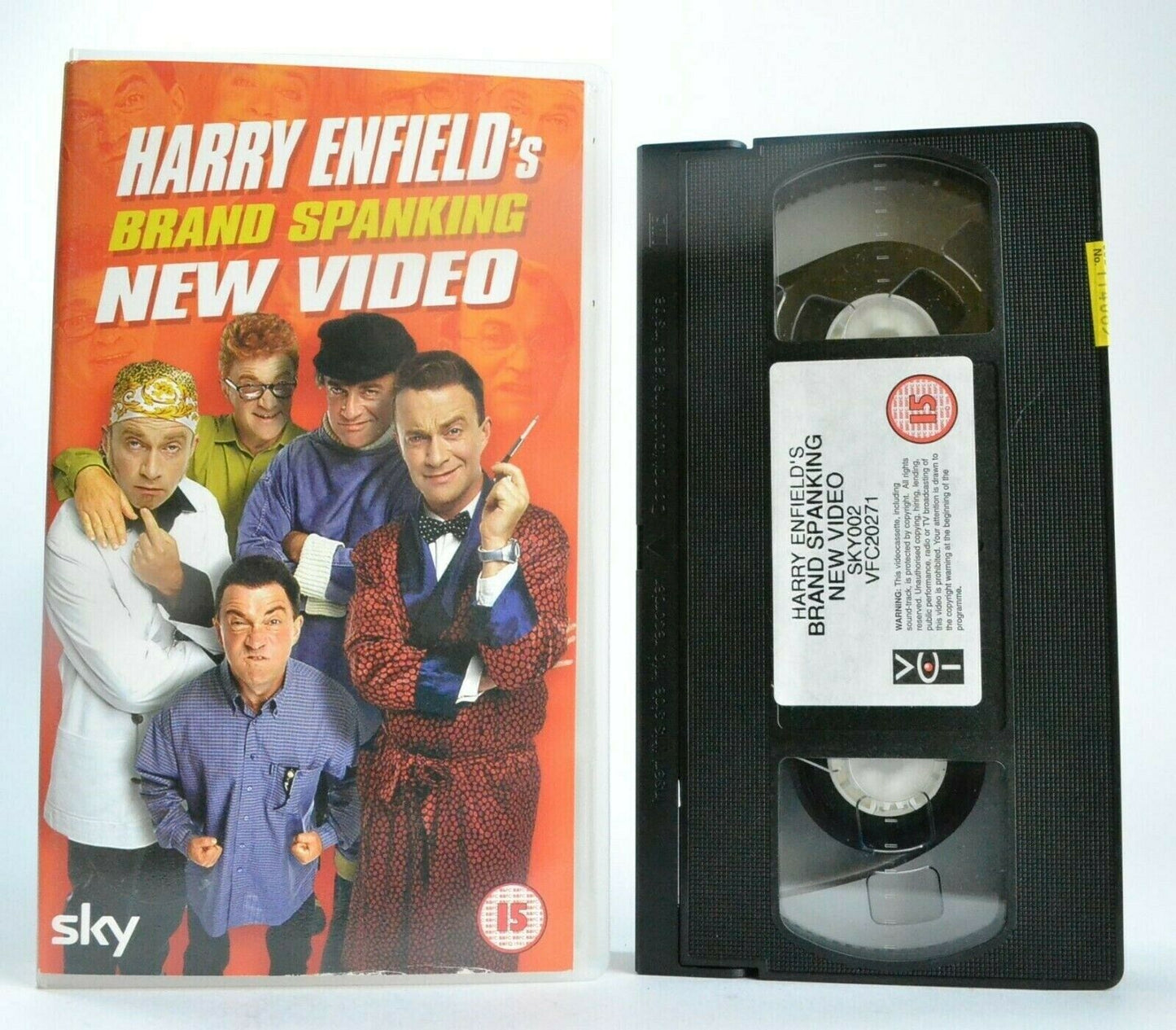 Brand Spanking New Video: By Harry Enfield - Comedy Show - George Jeffrie - VHS-