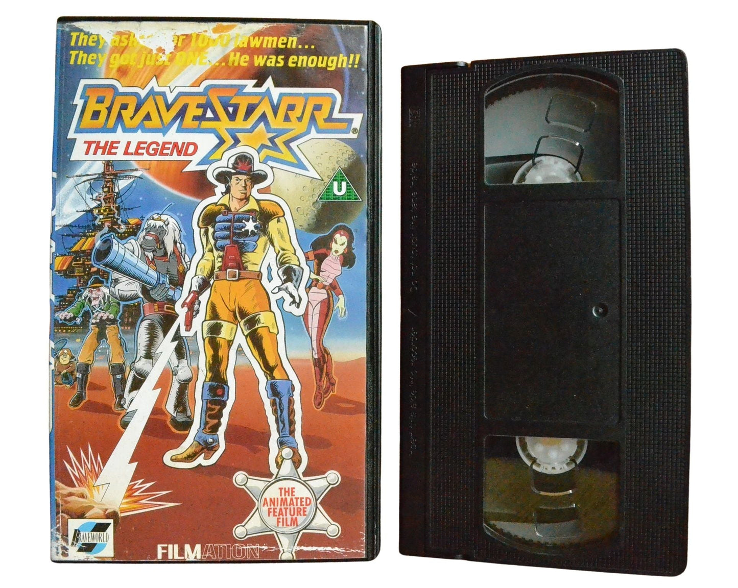 Bravestarr: The Legend - Children’s - Pal VHS-