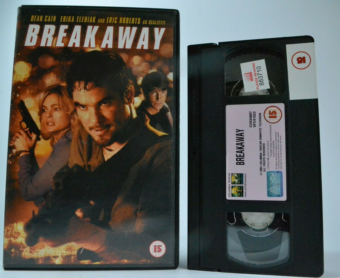 Breakaway [aka Christmas Rush]: (2002) Made For T.V. - Action - Dean Cain - VHS-