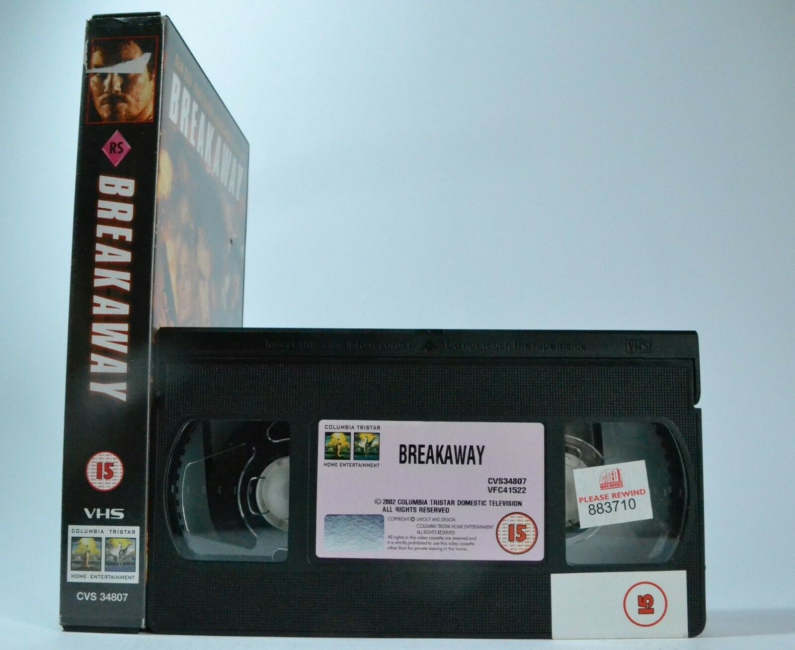 Breakaway [aka Christmas Rush]: (2002) Made For T.V. - Action - Dean Cain - VHS-