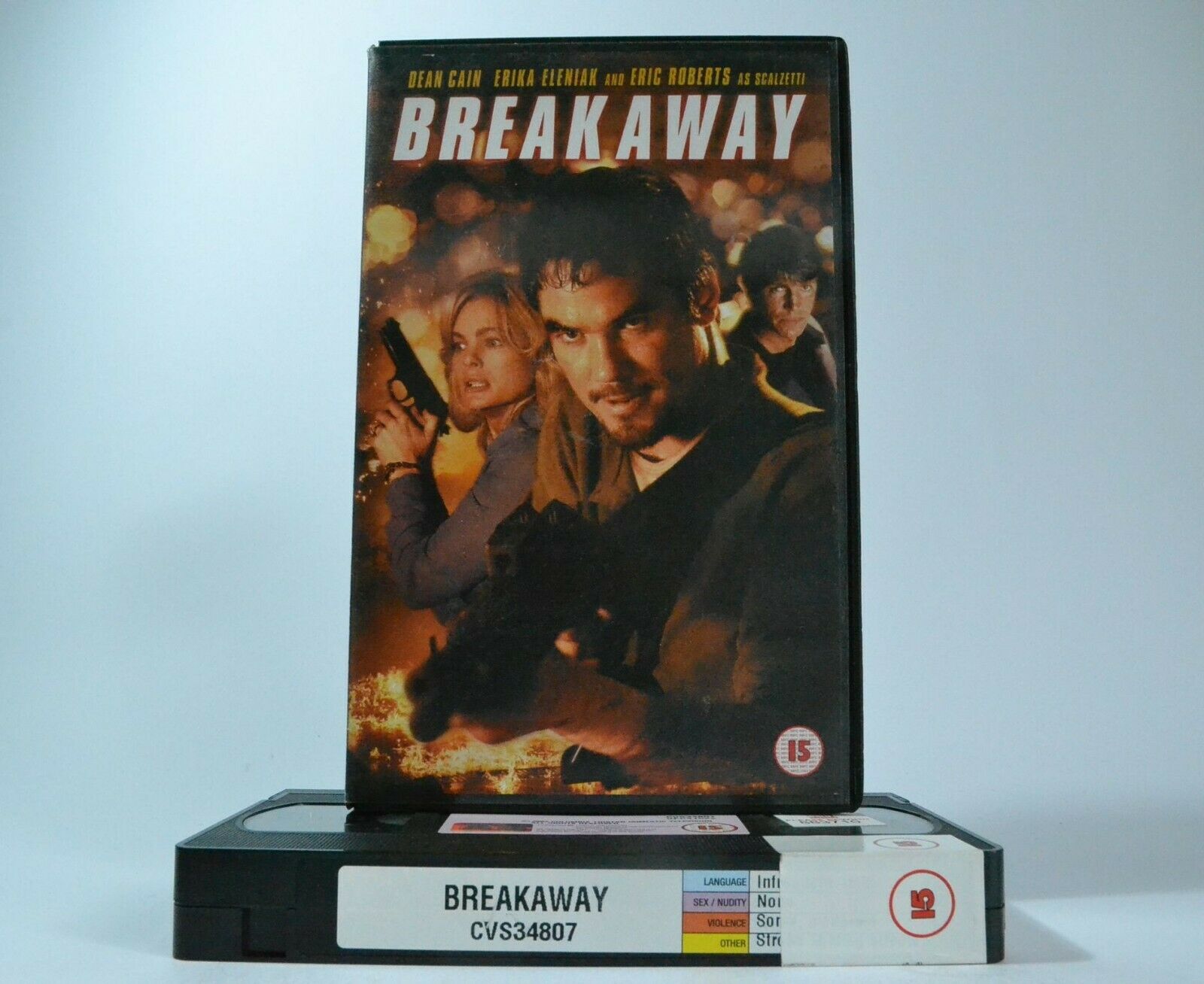 Breakaway [aka Christmas Rush]: (2002) Made For T.V. - Action - Dean Cain - VHS-