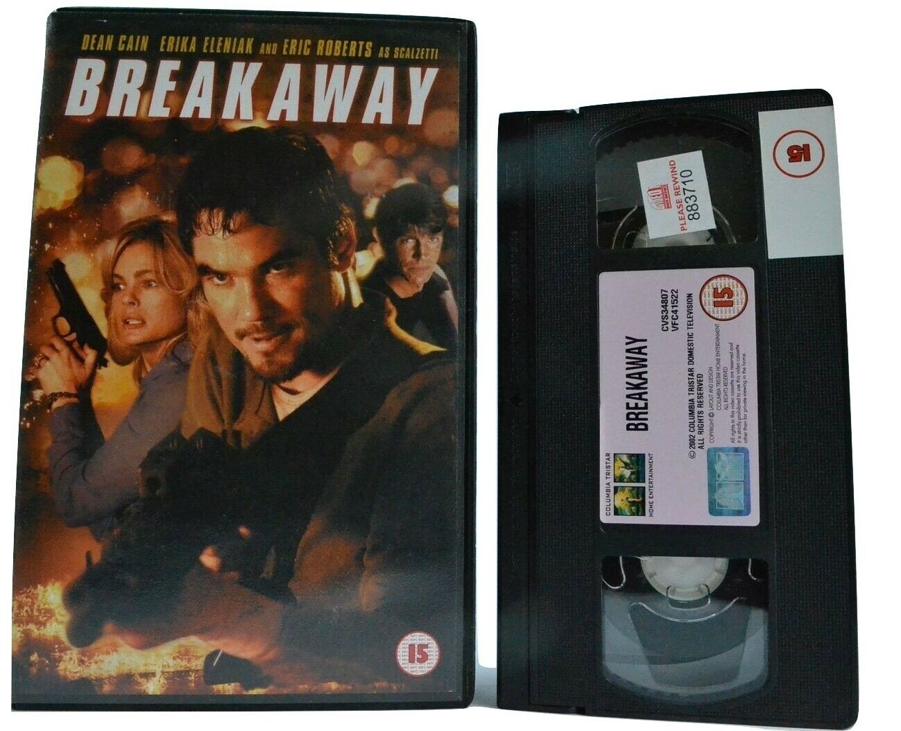 Breakaway [aka Christmas Rush]: (2002) Made For T.V. - Action - Dean Cain - VHS-