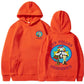 Breaking Bad Hoodie – Los Pollos Hermanos Graphic Sweatshirt for Hoodie Day Comfort-Orange-XL-