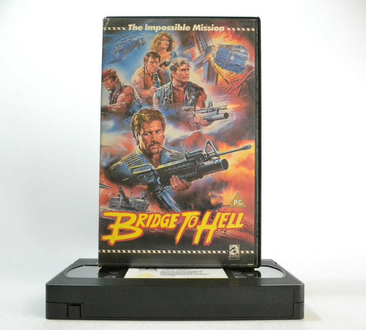 Bridge To Hell: Umberto Lenzi - Italian War Film (1986) - Avatar Large Box - VHS-