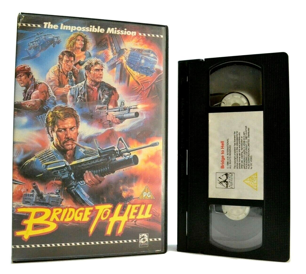 Bridge To Hell: Umberto Lenzi - Italian War Film (1986) - Avatar Large Box - VHS-