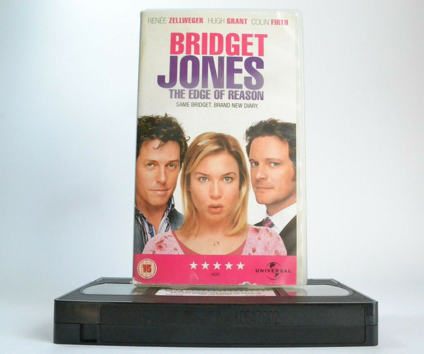 Bridget Jones: The Edge Of Reason - New Diary Romance - Renee Zellweger - VHS-