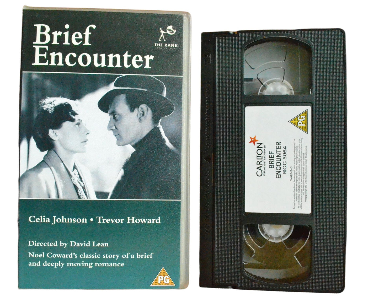 Brief Encounter - Celia Johnson - Carlton - Vintage - Pal VHS-