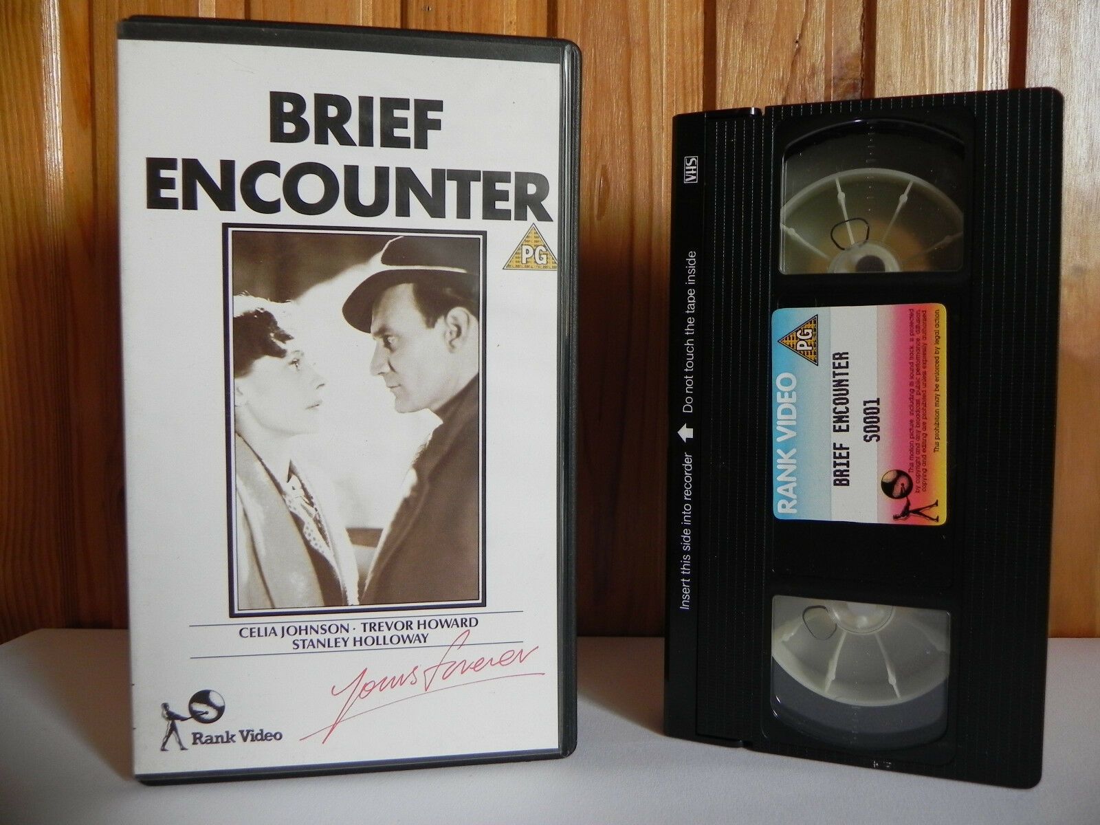 Brief Encounter - Rank Video - Romance - Celia Johnson - Trevor Howard - Pal VHS-