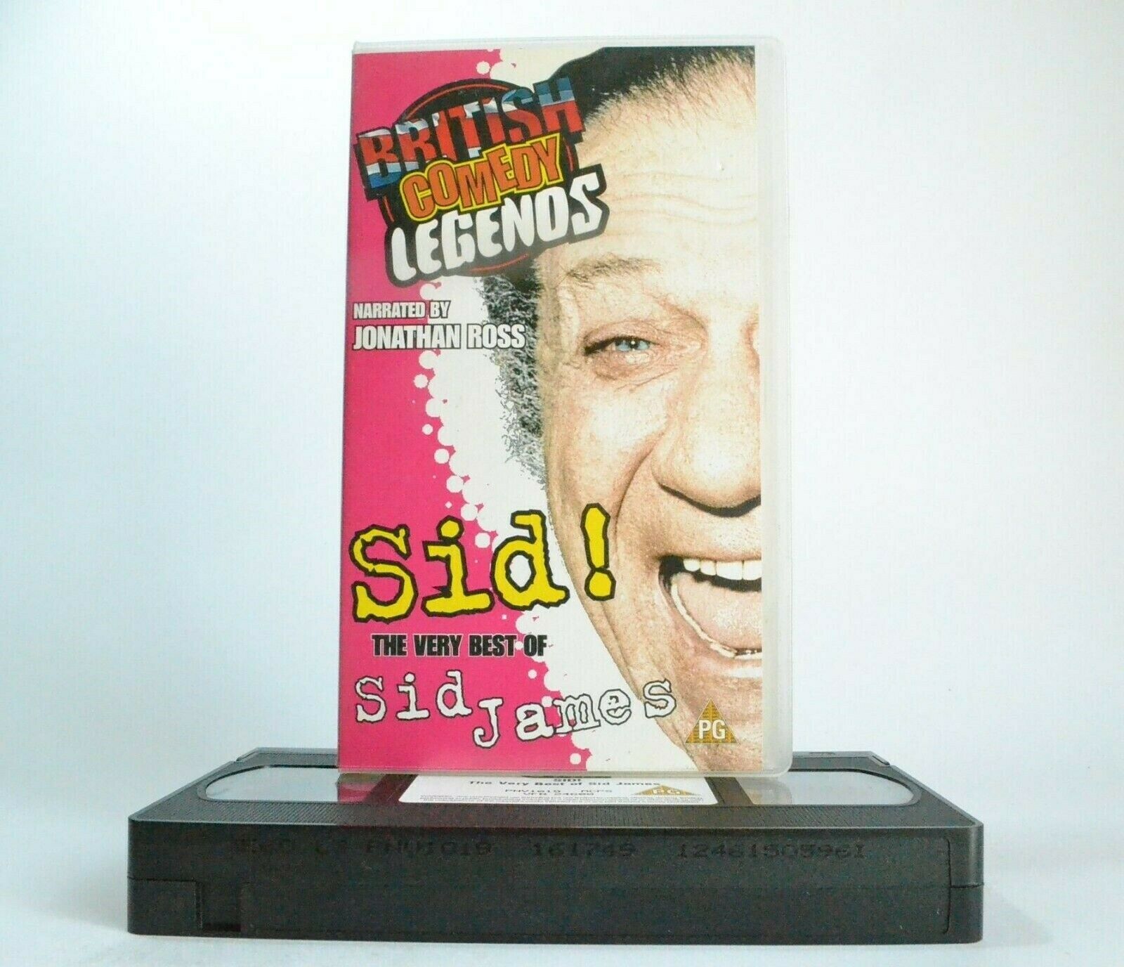 British Comedy Legends (1996): The Very Best Of Sid James - Compilation - VHS-