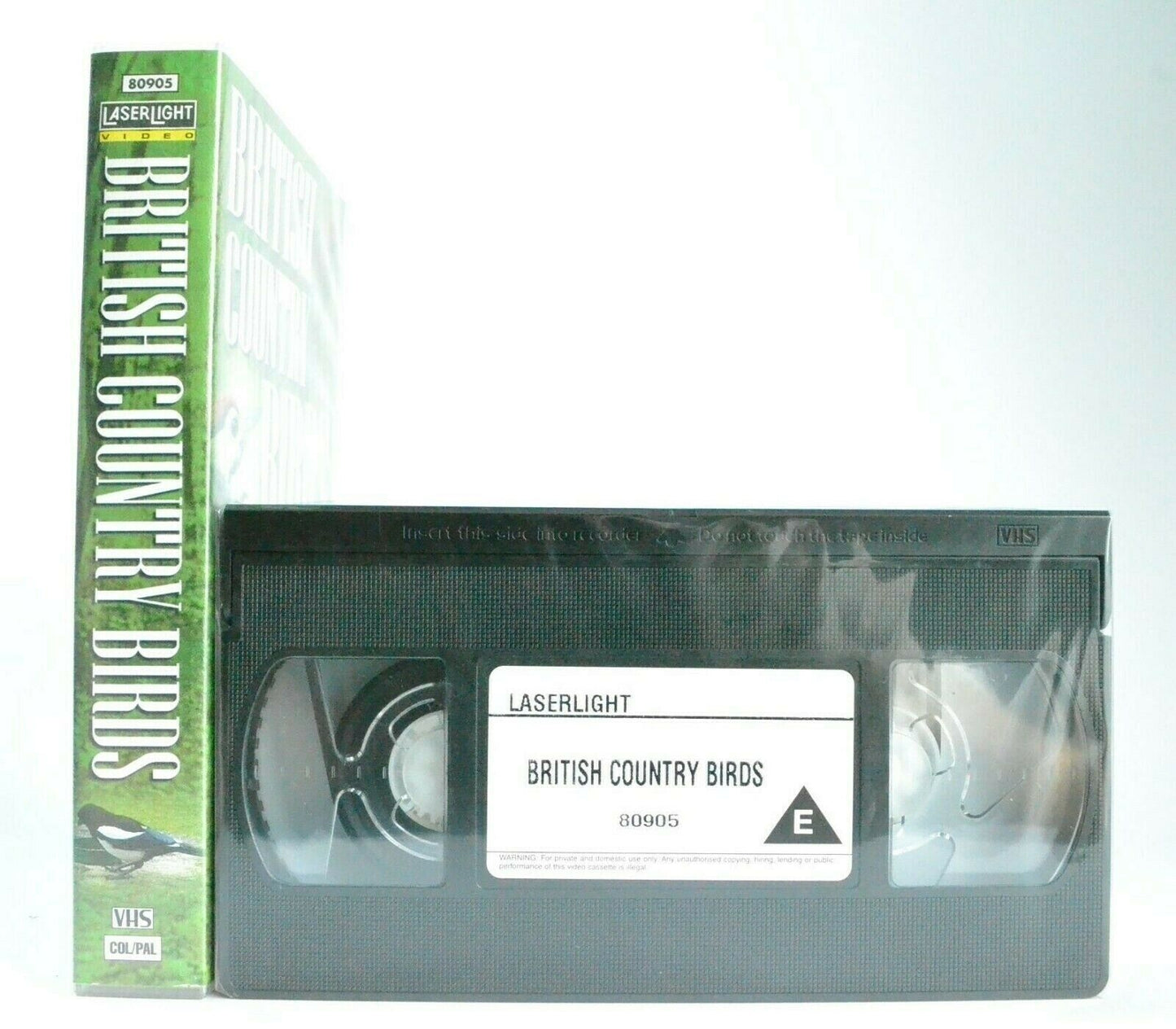 British Country Birds: Documentary - Brand New Sealed - In Natural Habitat - VHS-