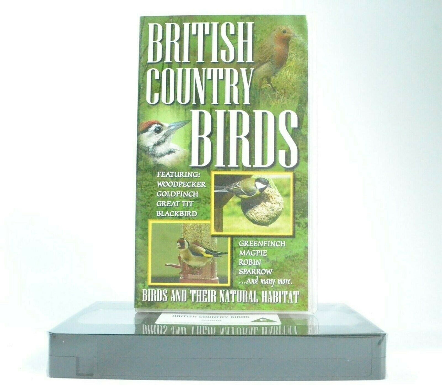 British Country Birds: Documentary - Brand New Sealed - In Natural Habitat - VHS-