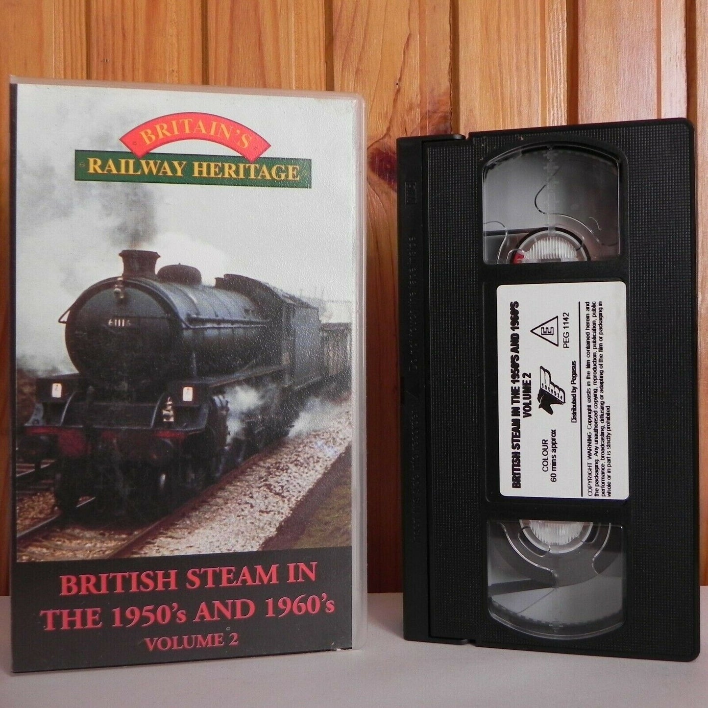 British Steam In The 1950's And 1960's - Volume 2 - Railway Heritage - Pal VHS-