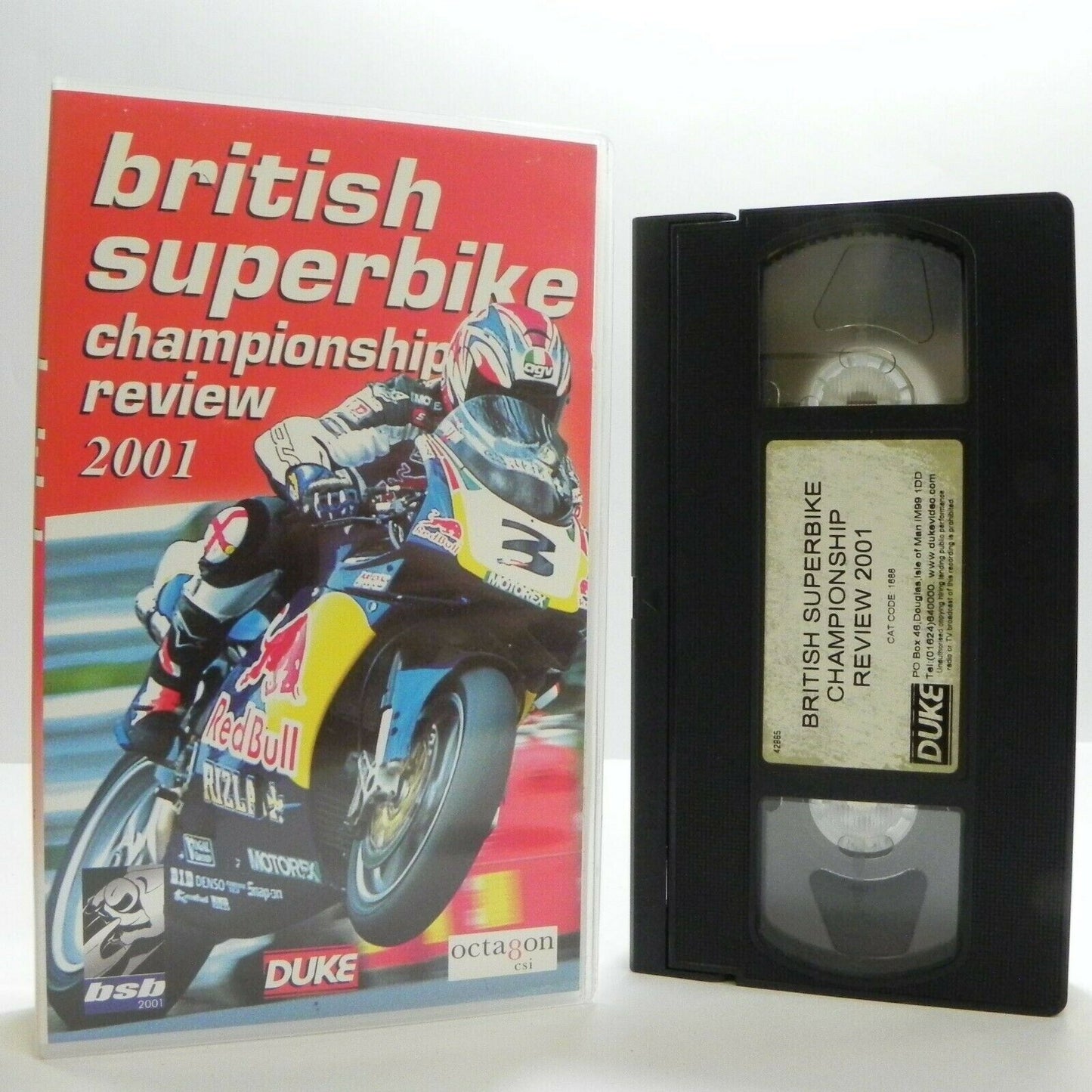 British Superbike: Championship Review 2001 - John Reynolds - Steve Hislop - VHS-