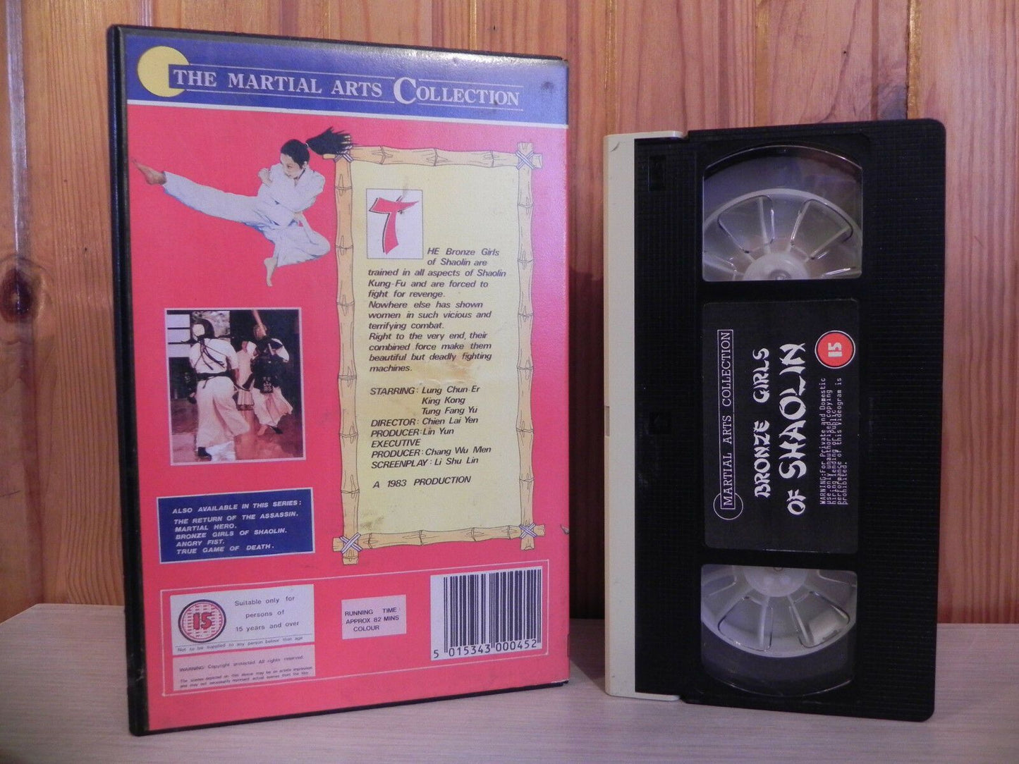 Bronze Girls Of Shaolin - Lunk Chuner - King Kong - Kung-Fu - Big Box - VHS-