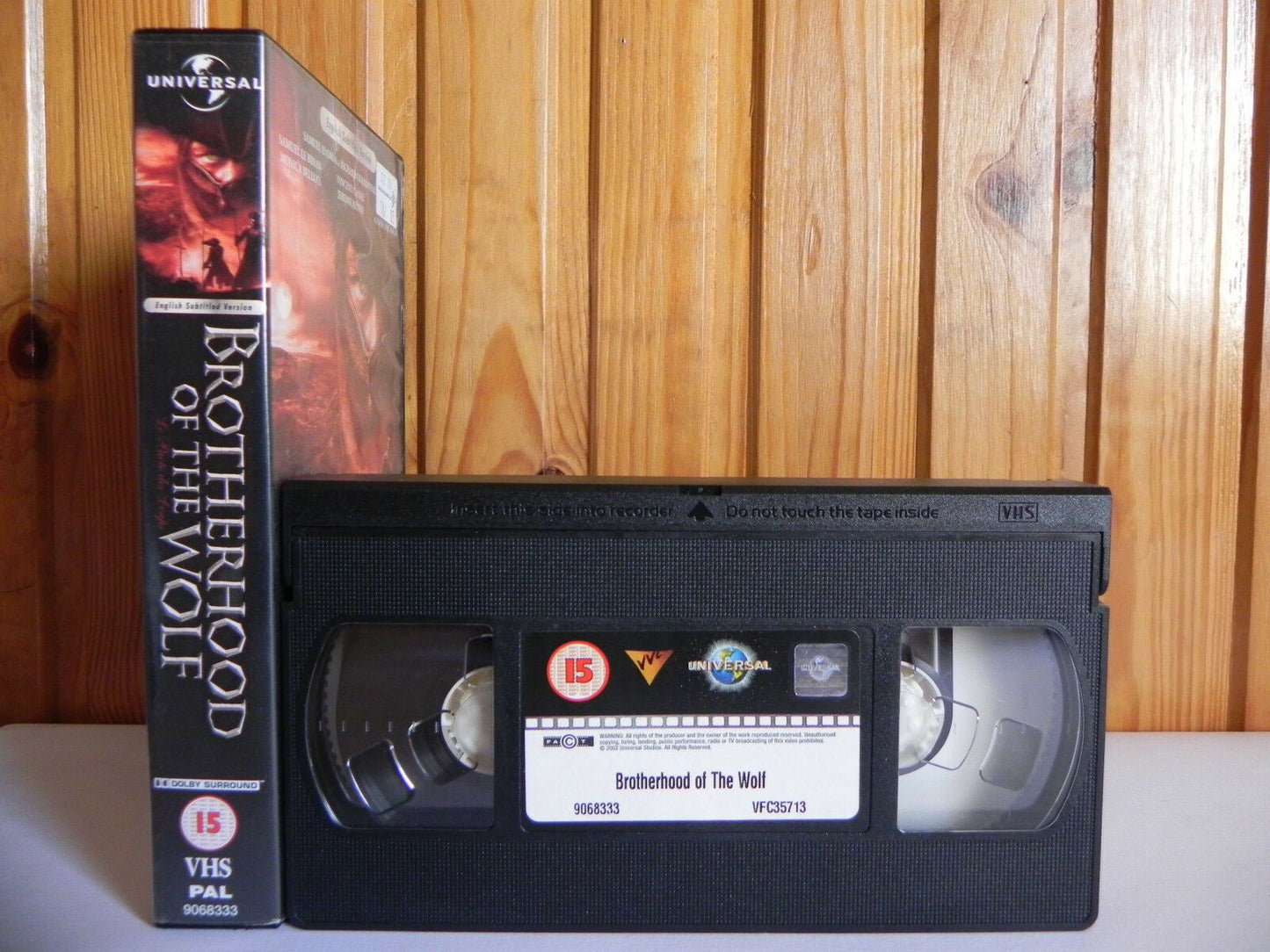 Brotherhood Of The Wolf - Universal - Action - Monica Belluci - Pal VHS-