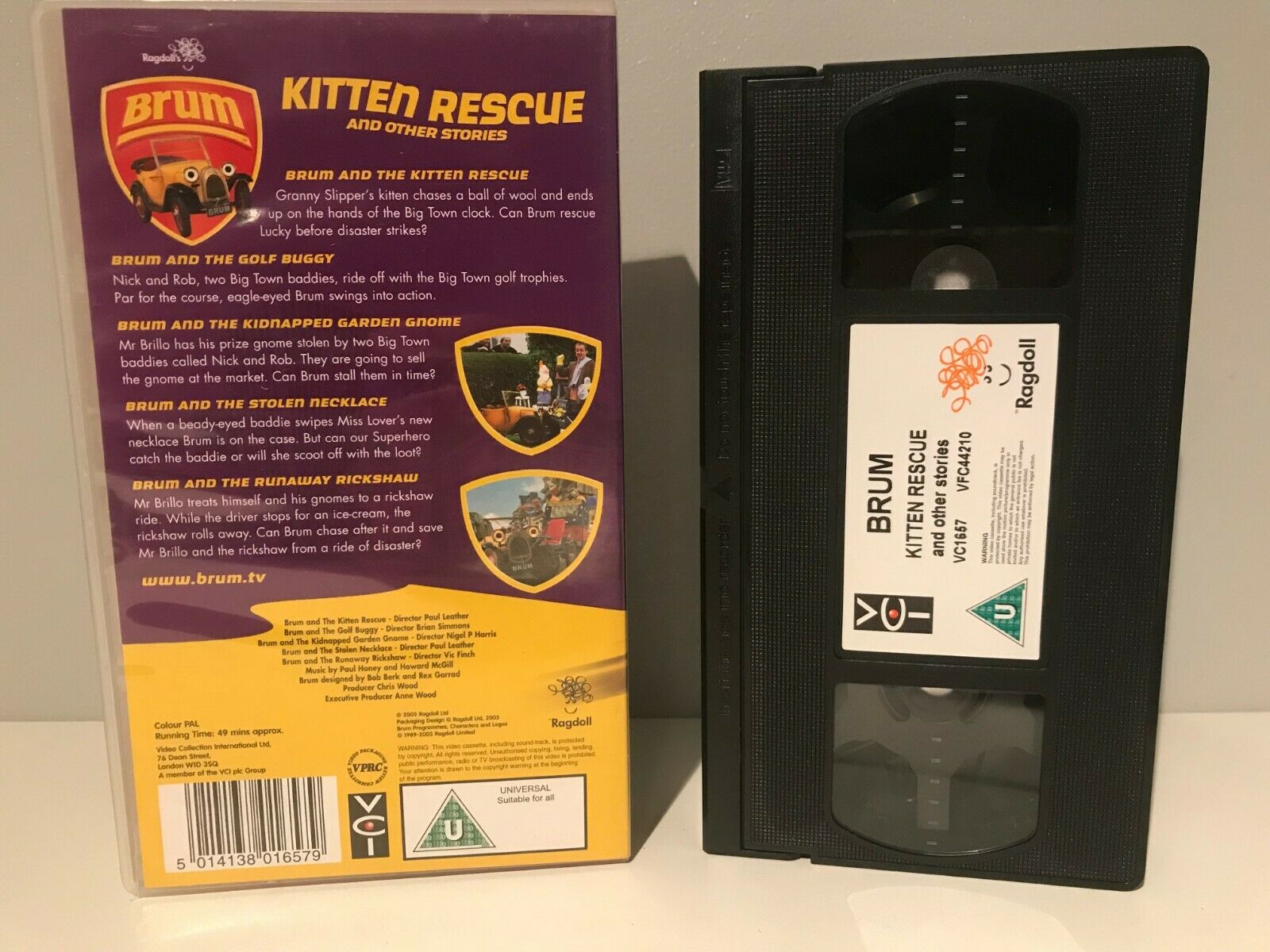 Brum: Kitten Rescue [Ragdoll Production] Animated Adventures - Children's - VHS-