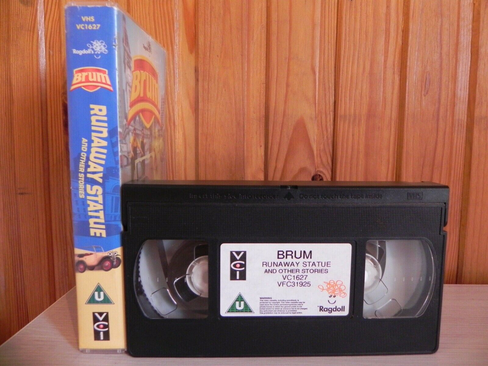 Brum: Runaway Statue - Animated - Fun Adventures - Children's - Pal VHS-