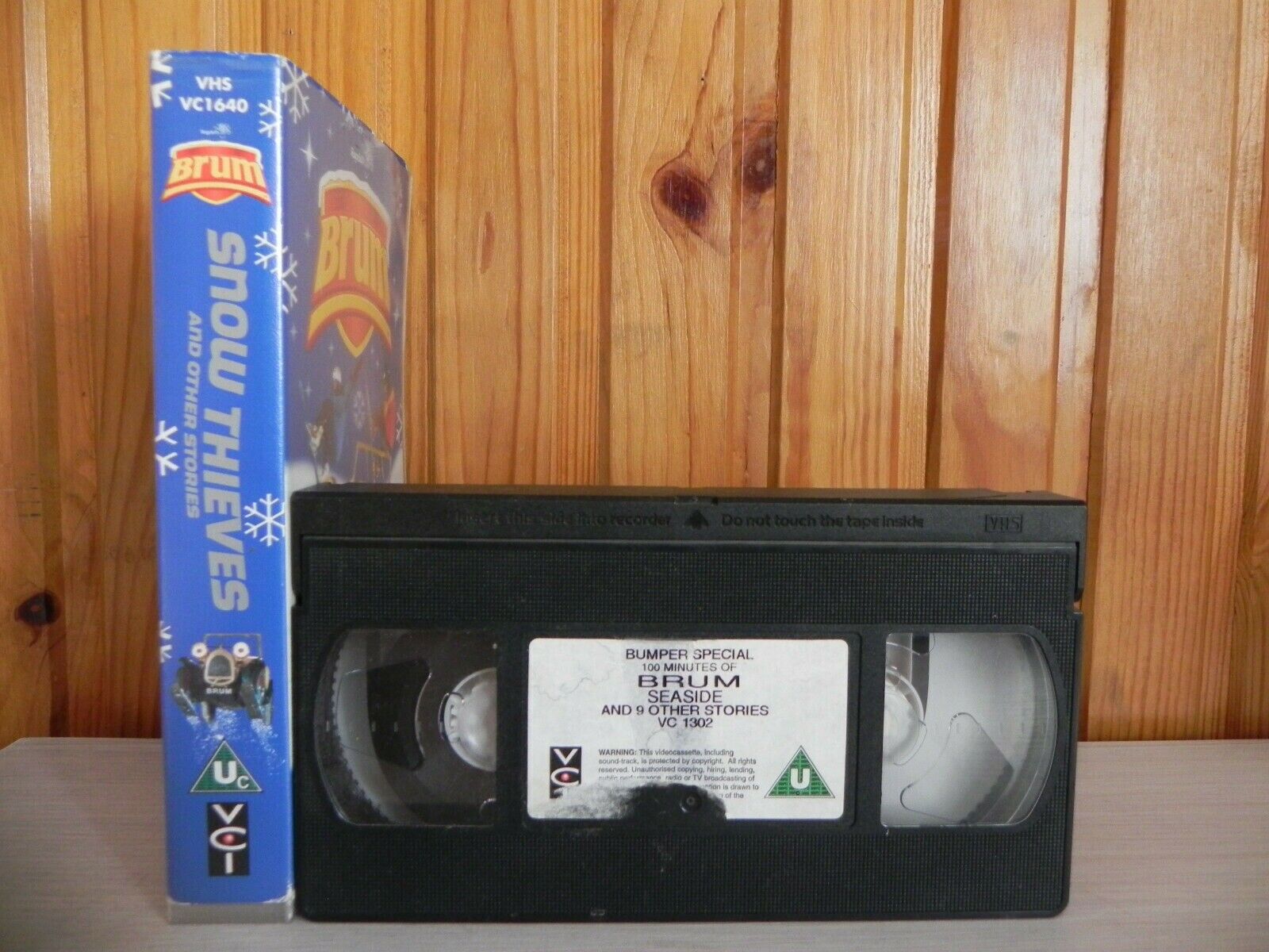 Brum - Snow Thieves - Loo - Bowling - Ragdoll's Preschool - Kids Video - Pal Vhs-