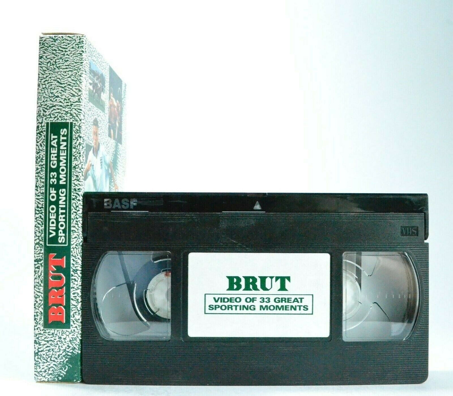 Brut: 33 Great Sporting Moments - Documentary - Football - Sports - Pal VHS-