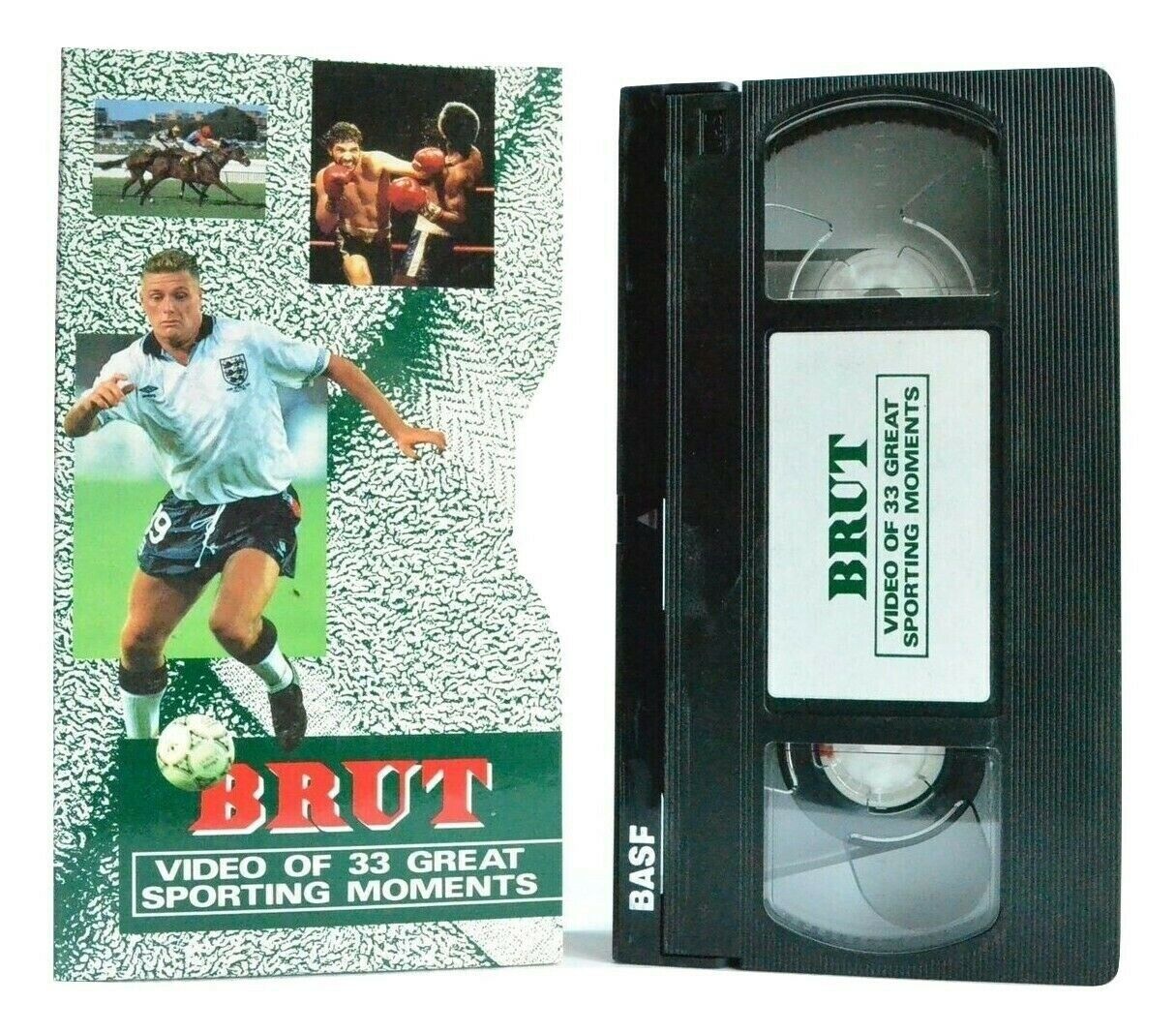 Brut: 33 Great Sporting Moments - Documentary - Football - Sports - Pal VHS-