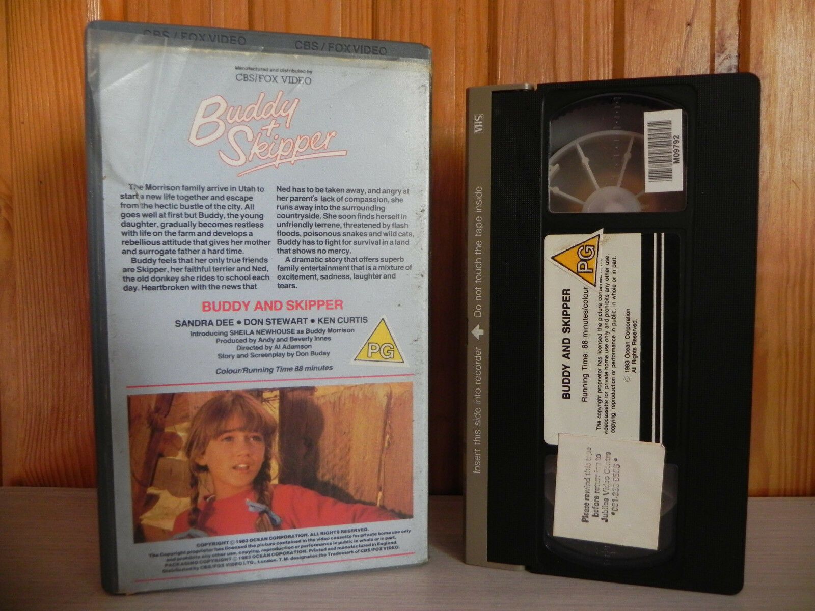 Buddy And Skipper - CBS/FOX - Family - Adventure - Sandra Dee - Pal VHS-