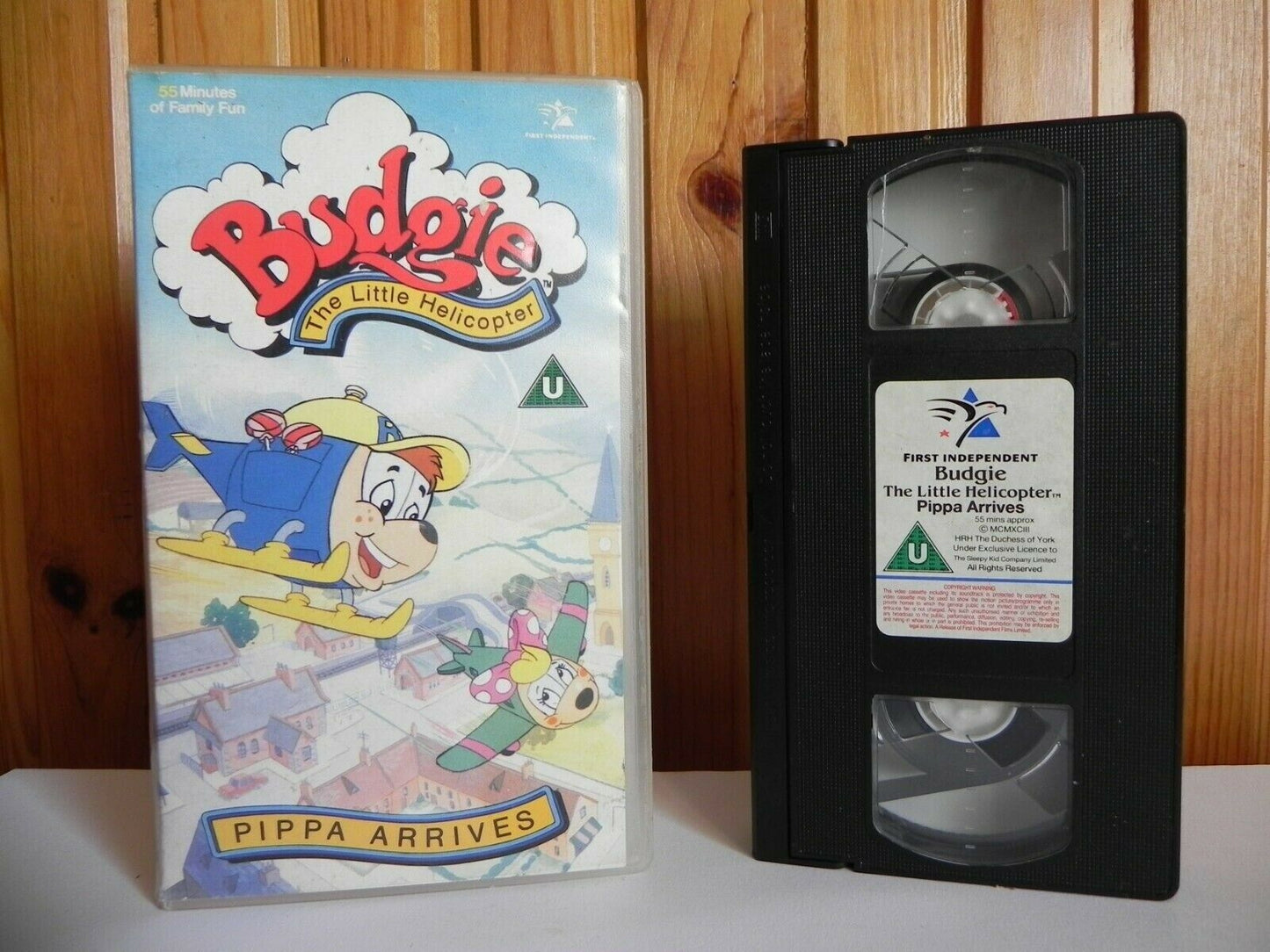 Budgie The Little Helicopter: Pippa Arrives - Animated - Adventure - Kids - VHS-