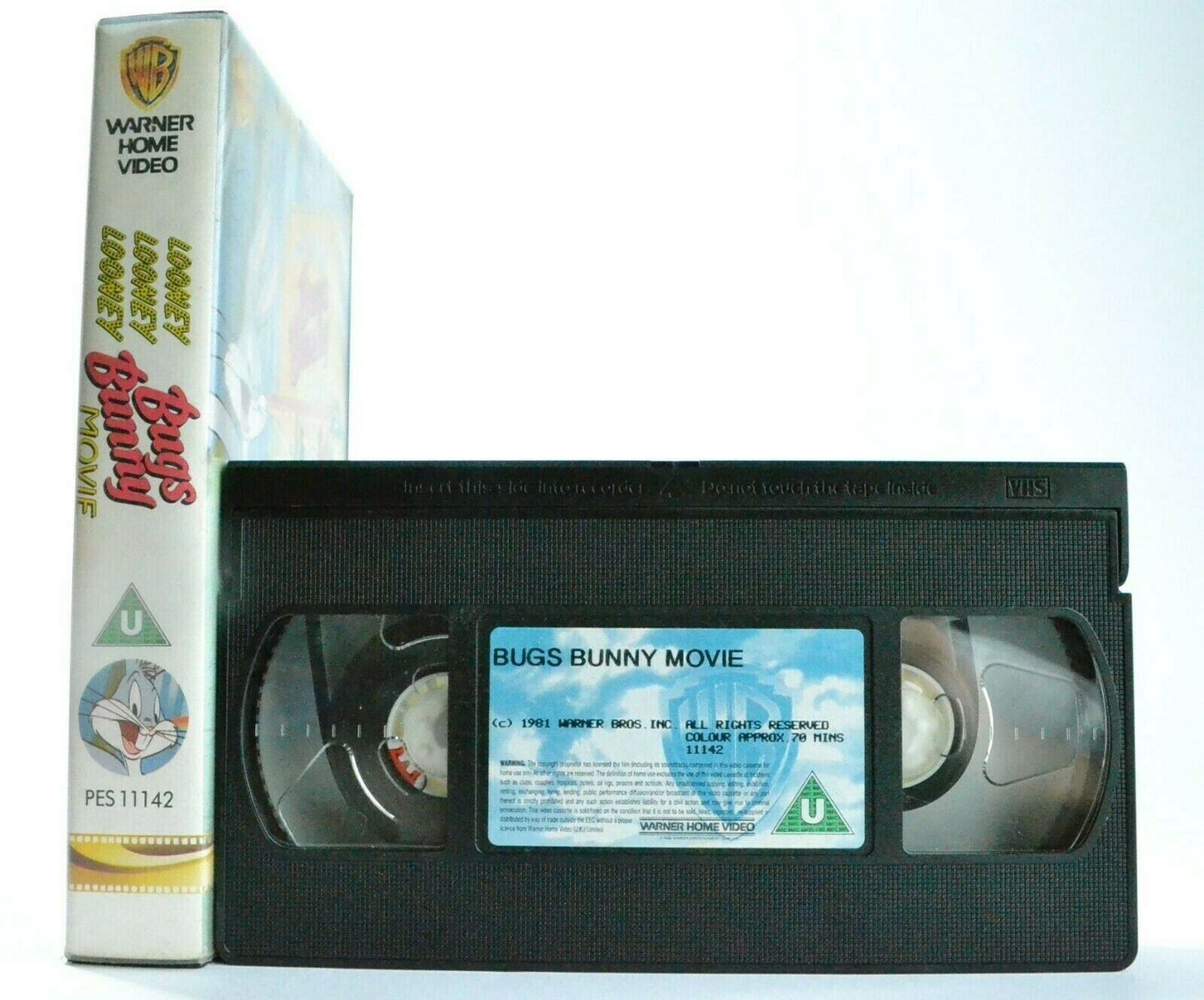 Bugs Bunny Movie: (1981) Warner - Animated - Looney Tunes - Children's - VHS-