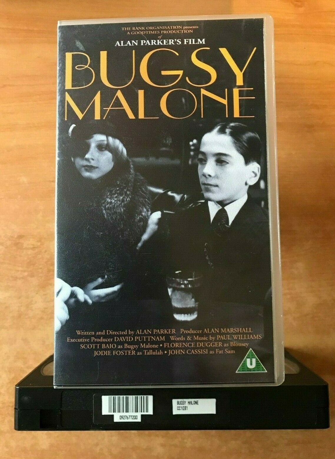 Bugsy Malone (1976); [Alan Parker] Gangster Musical Spoof - Jodie Foster - VHS-