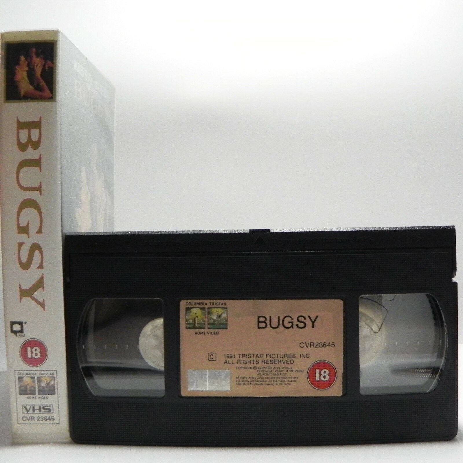 Bugsy: Oscar Winning Film - W.Beatty/A.Bening/B.Kingsley/H.Keitel - Pal VHS-