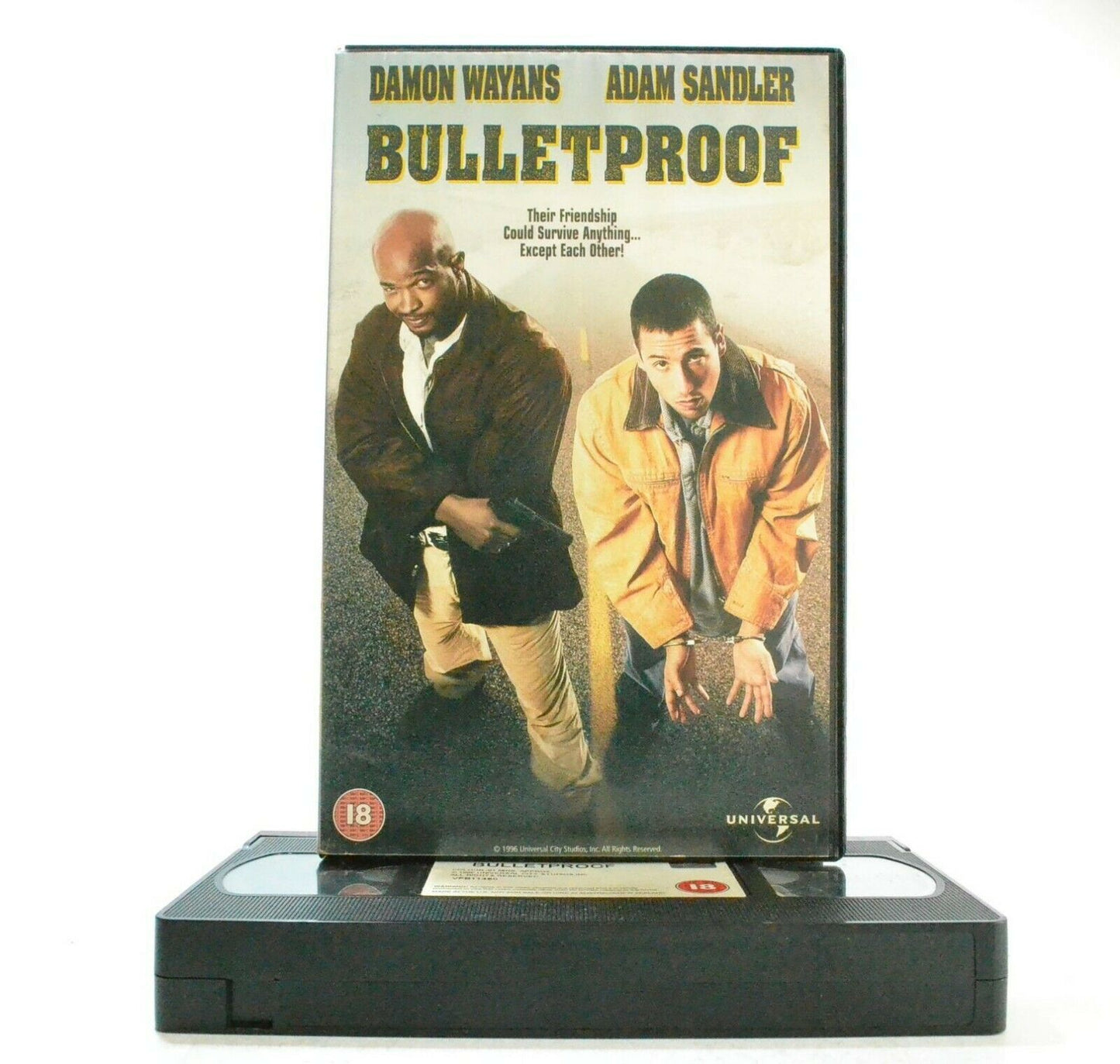 Bulletproof: Action Comedy (1996) - Large Box - Damon Wayans/Adam Sandler - VHS-