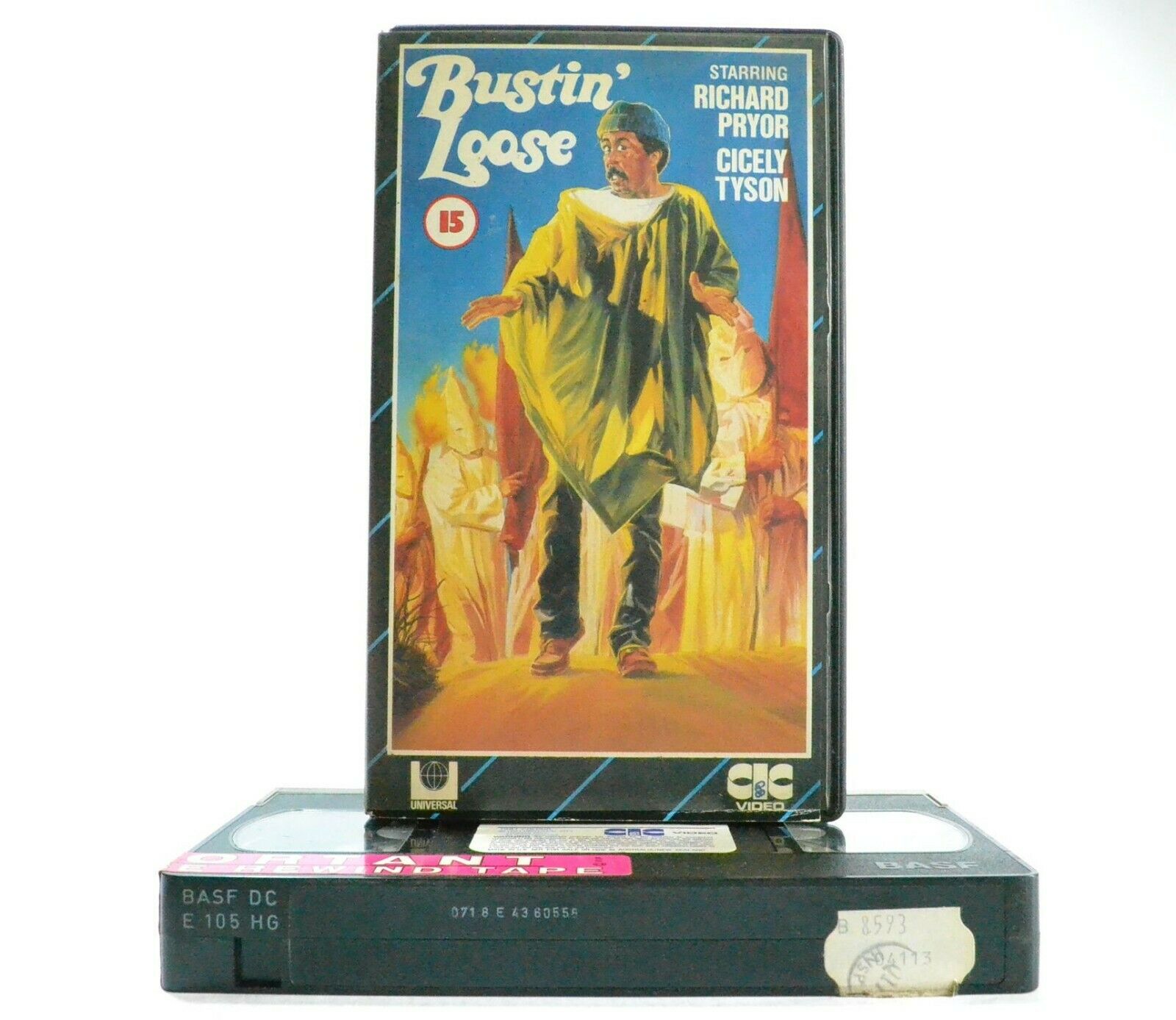 Bustin' Loose: CIC Video (1991) - Comedy/Drama - Ex-Rental - Richard Pryor - VHS-