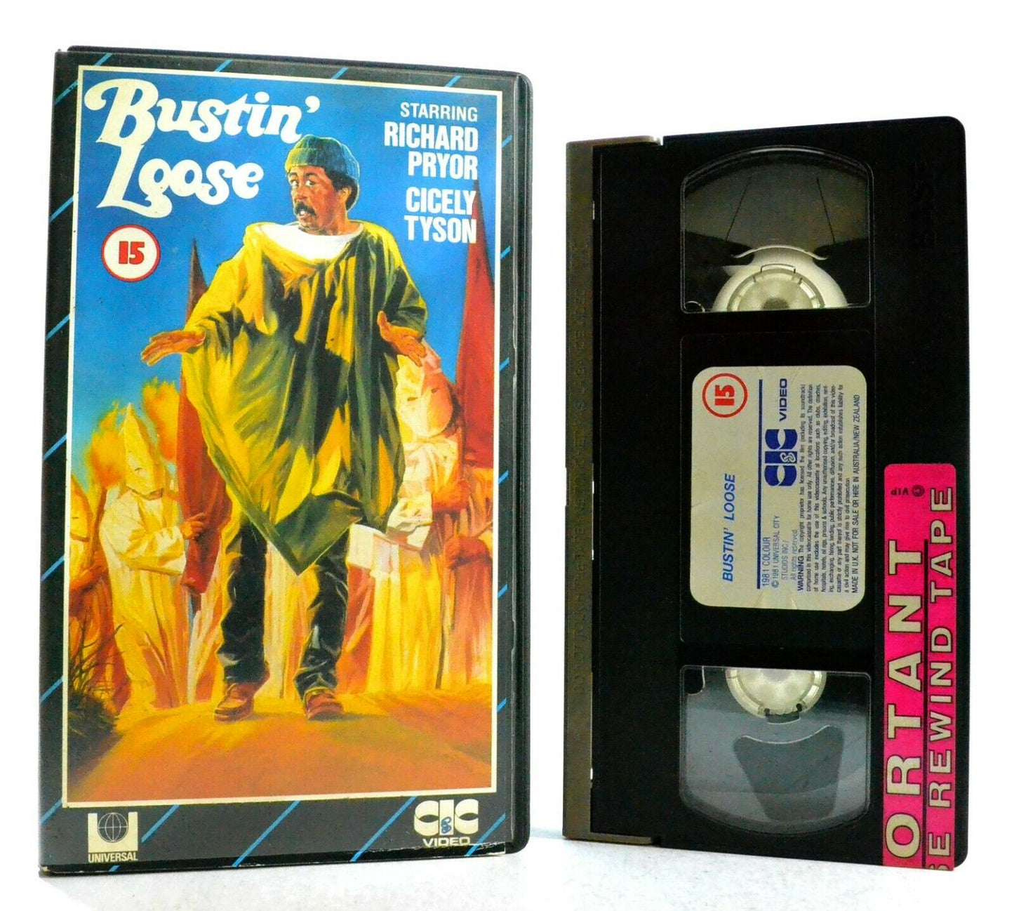 Bustin' Loose: CIC Video (1991) - Comedy/Drama - Ex-Rental - Richard Pryor - VHS-