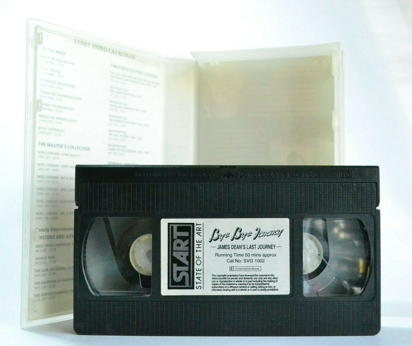 Bye Bye Jimmy: James Dean Last Journey - (1989) Documentary - Interview - VHS-