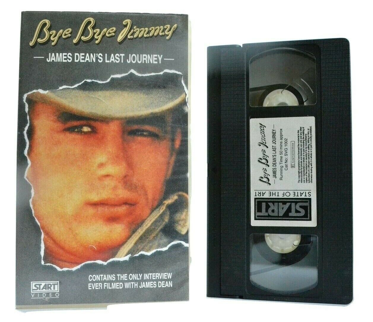 Bye Bye Jimmy: James Dean Last Journey - (1989) Documentary - Interview - VHS-