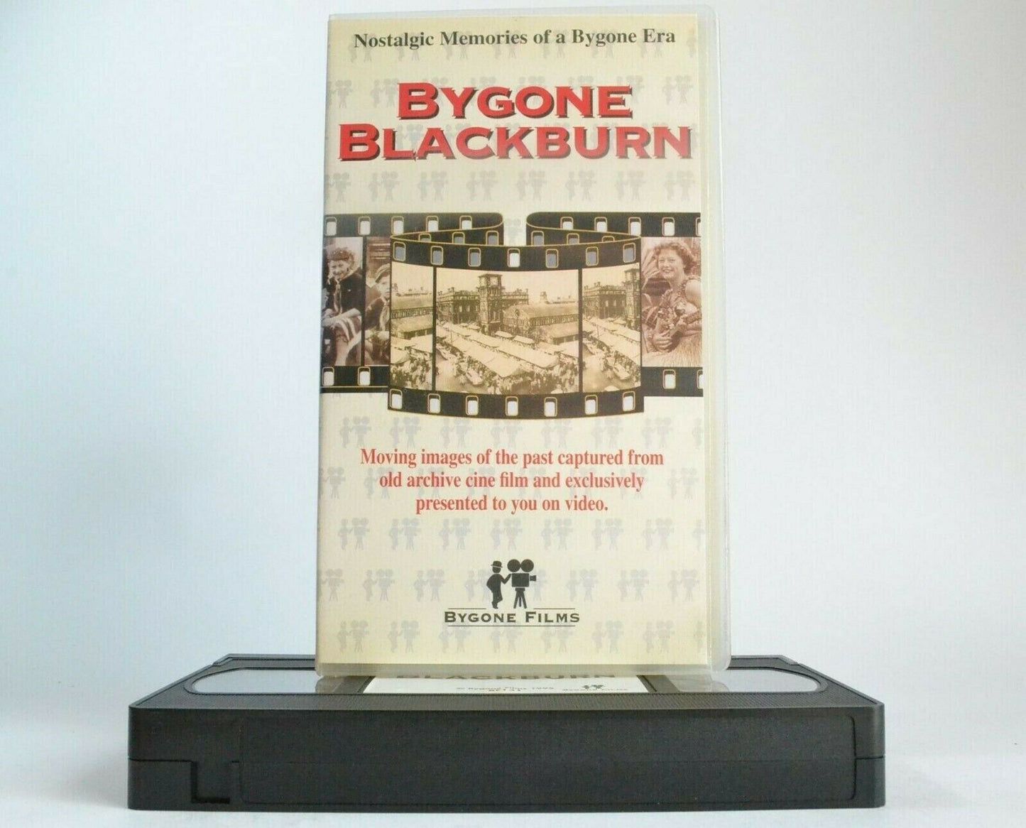 Bygone Blackburn [Gerald Jackson]: Centenary Parade - Royal Visit - Pal VHS-