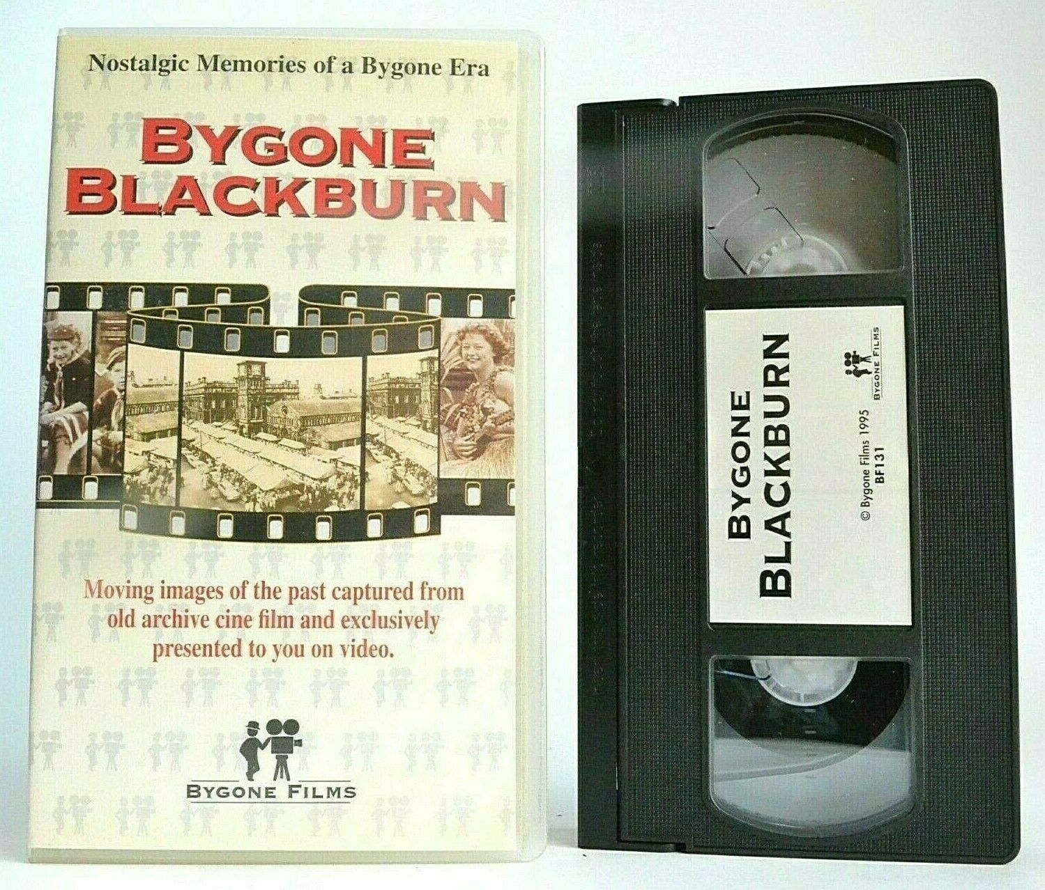 Bygone Blackburn [Gerald Jackson]: Centenary Parade - Royal Visit - Pal VHS-