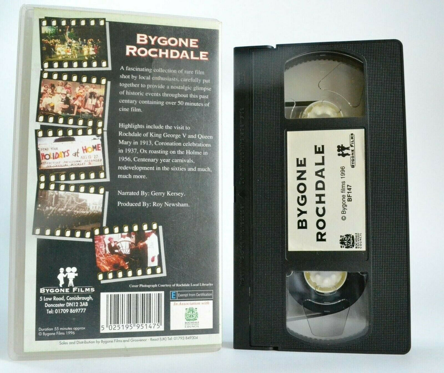 Bygone Rochalde: Nostalgic Memories - Gerry Kersey - King George 5 - Pal VHS-