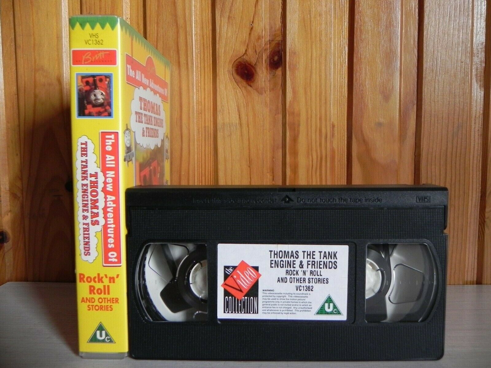 CHILDREN'S VIDEO - THOMAS THE TANK ENGINE - ROCK'N'ROLL & OTHERS - 1362 KIDS VHS-