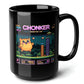 Chonker Cute Cat Black Mug (15oz) - gifts for the ultimate gamer-15oz-