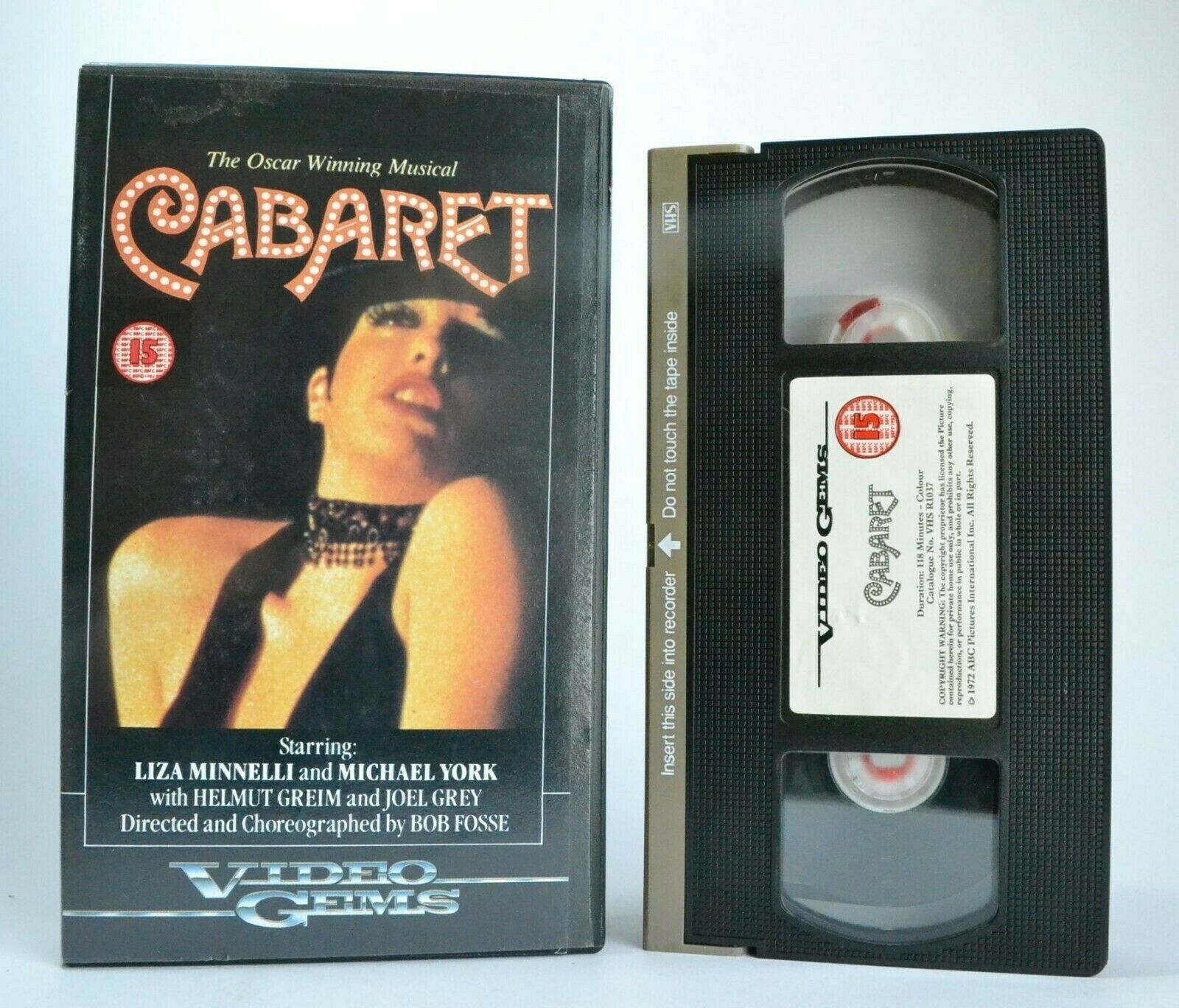 Cabaret: A B.Fosse Film (1972) - Musical Drama - L.Minnelli/M.York - Pal VHS-