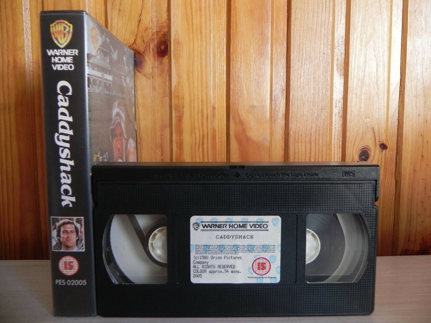 Caddyshack - Comedy - Warner Release - Comedy Gold - 1980 Chevy Chase - Pal VHS-