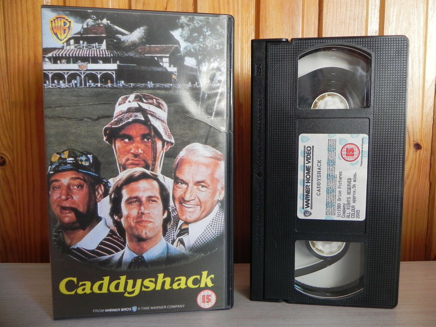 Caddyshack - Comedy - Warner Release - Comedy Gold - 1980 Chevy Chase - Pal VHS-